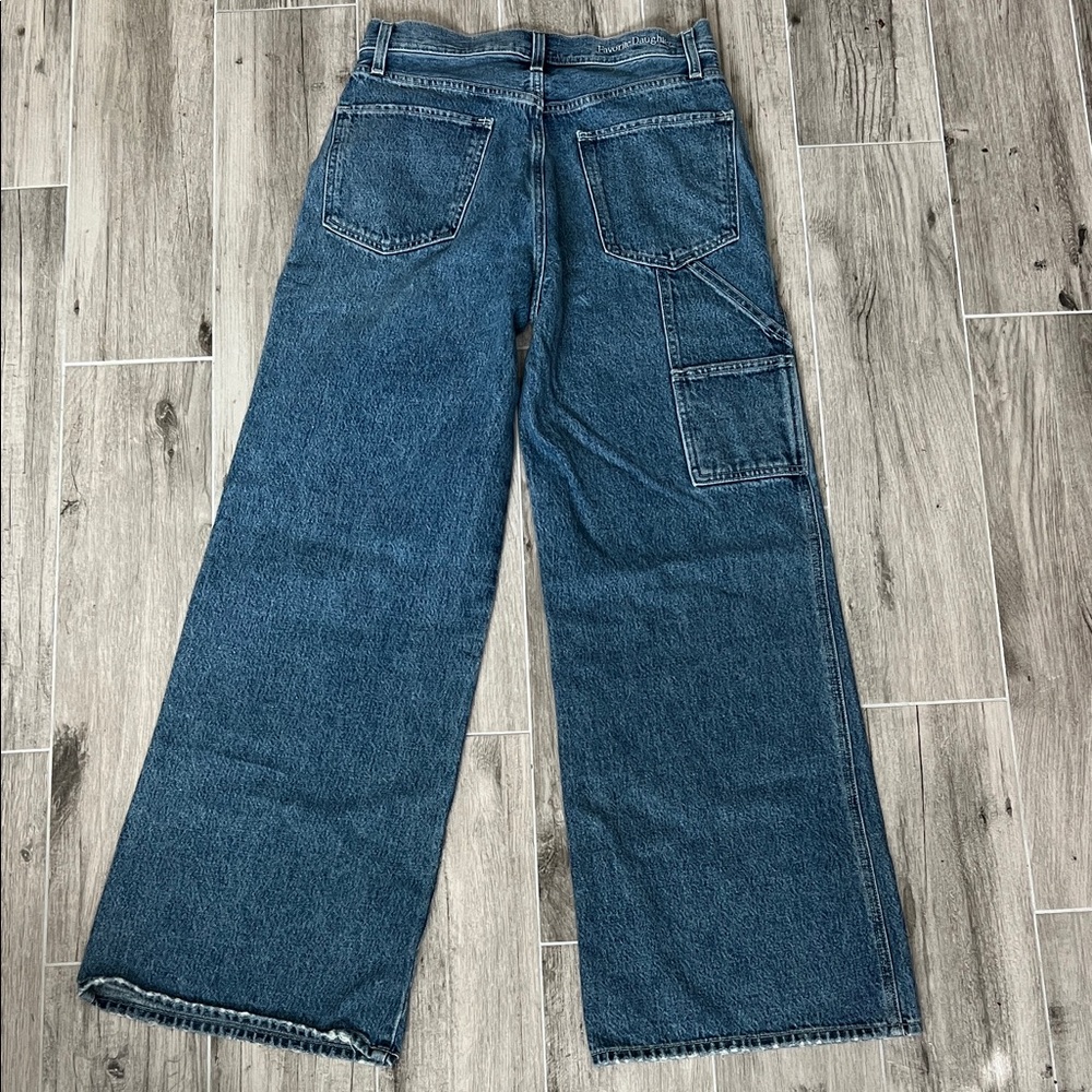 Denim Blue Women's Wide-Leg Jeans Favorite Daughter - Picture 10 of 10